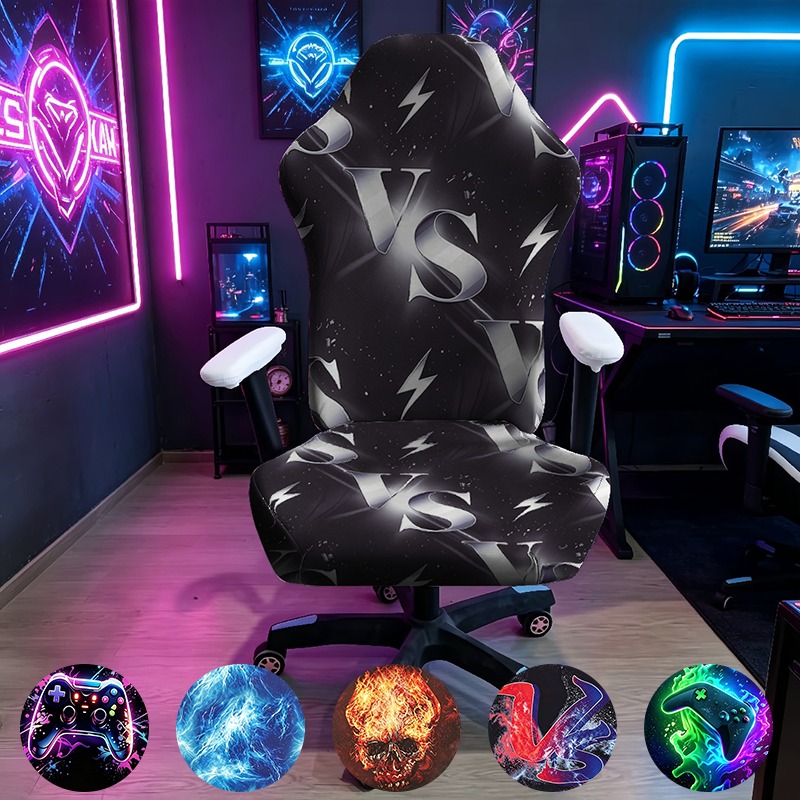 Esports Gaming Room - Elastyczny pokrowiec na fotel gamingowy z