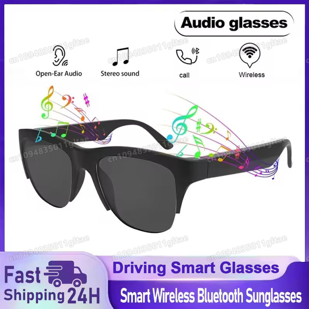Esports In Gaming - Inteligentne okulary przeciwsłoneczne Bluetooth V5.3 z