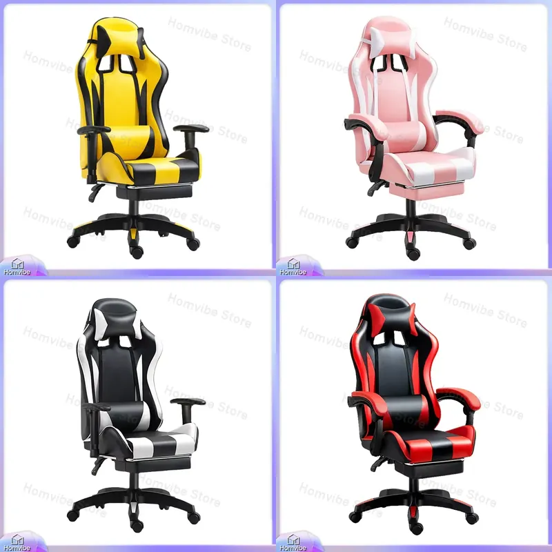Esports In Gaming - Ergonomiczne krzesło gamingowe z podparciem lędźwiowym