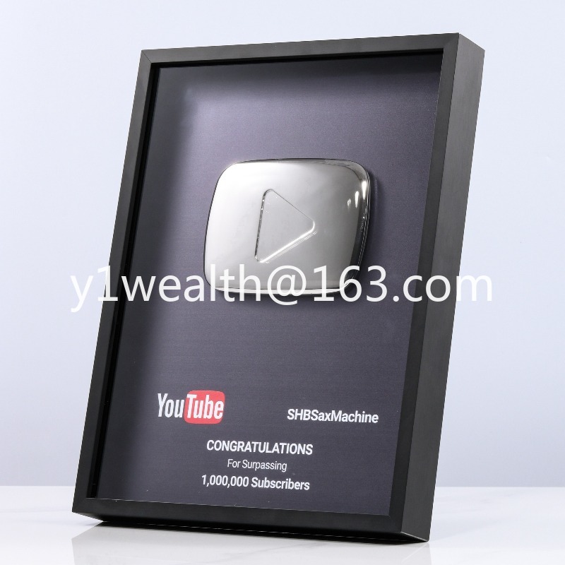 Esports Gaming Trophy - Metalowa plakietka/medal na zamówienie z logo