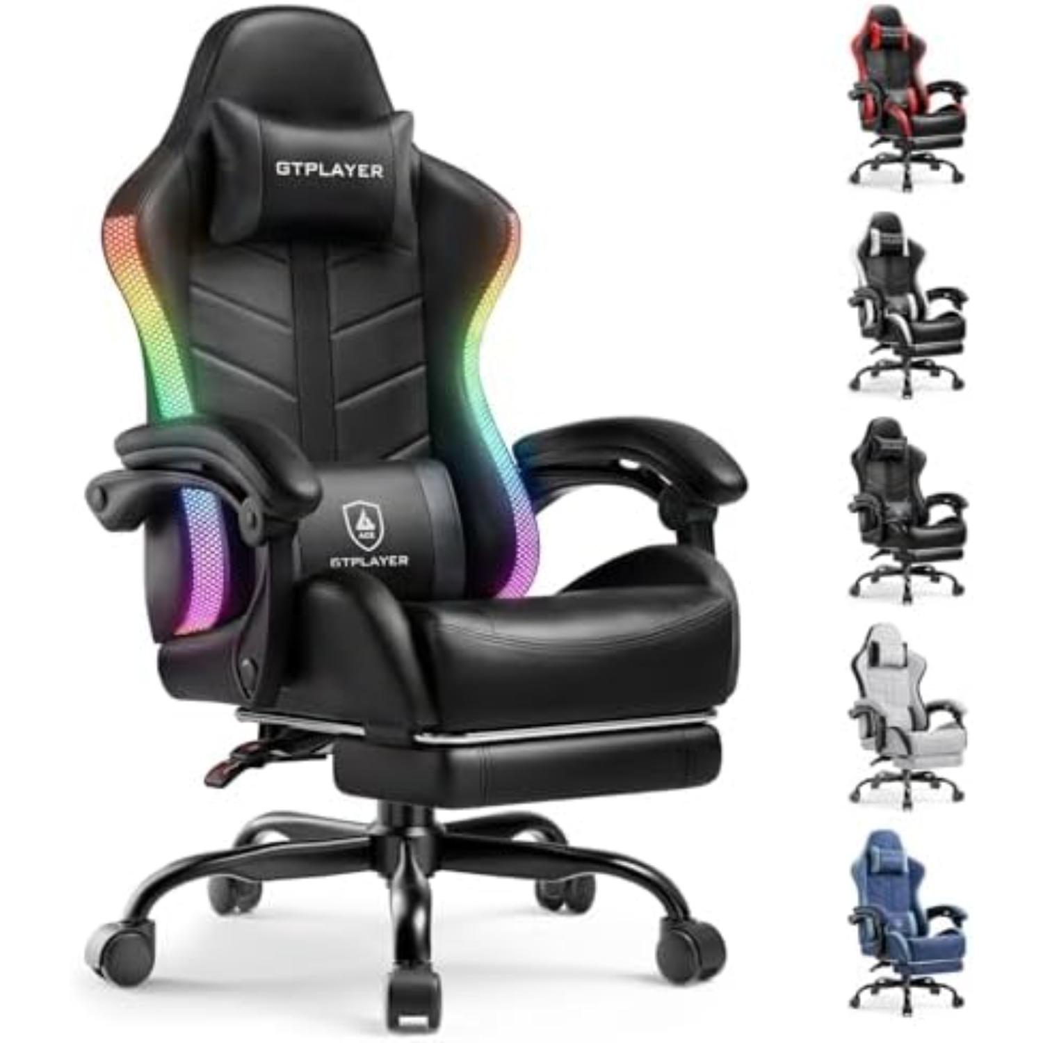 Rgb Gaming Chair - Krzesło gamingowe, krzesło do gier komputerowych
