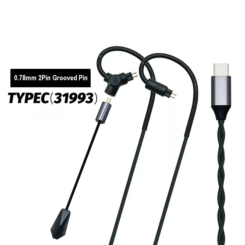 Esports Gaming Mobile - Kabel do słuchawek gamingowych 0.78 QDC
