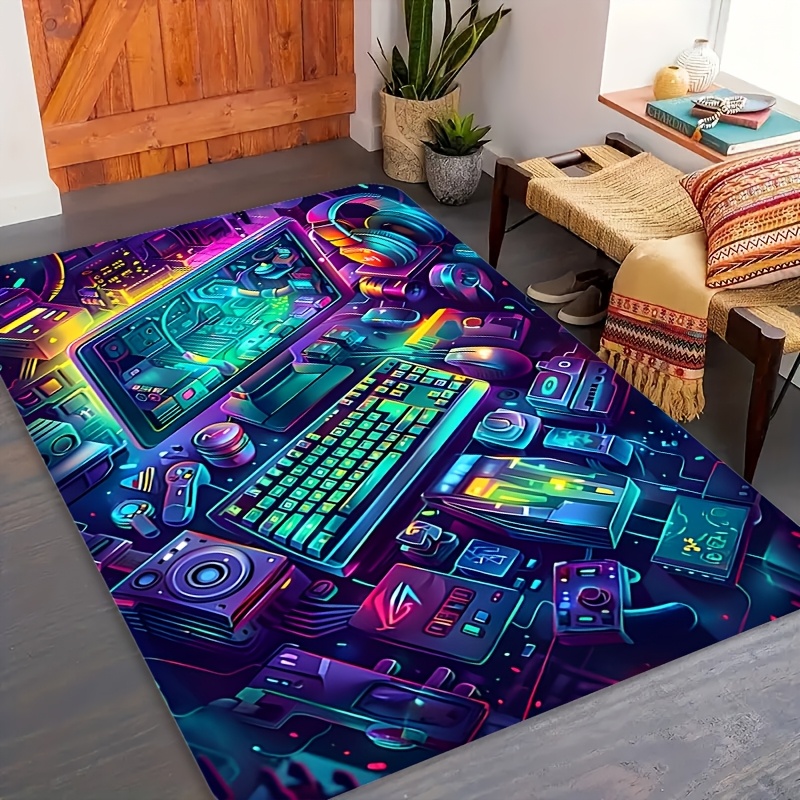 Cyberpunkowy dywan gamingowy z – Esports Gaming Room recenzja i cena
