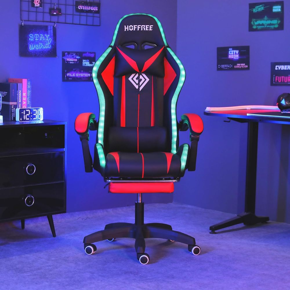 Krzesło gamingowe RGB z głośni – Rgb Gaming Chair recenzja i cena