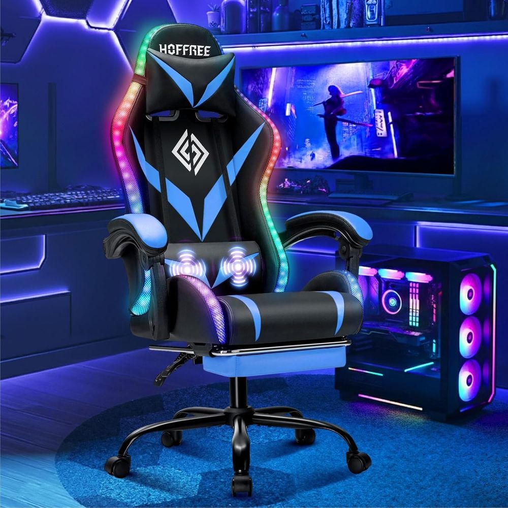 Krzesło gamingowe RGB z masaże – Rgb Gaming Chair recenzja i cena