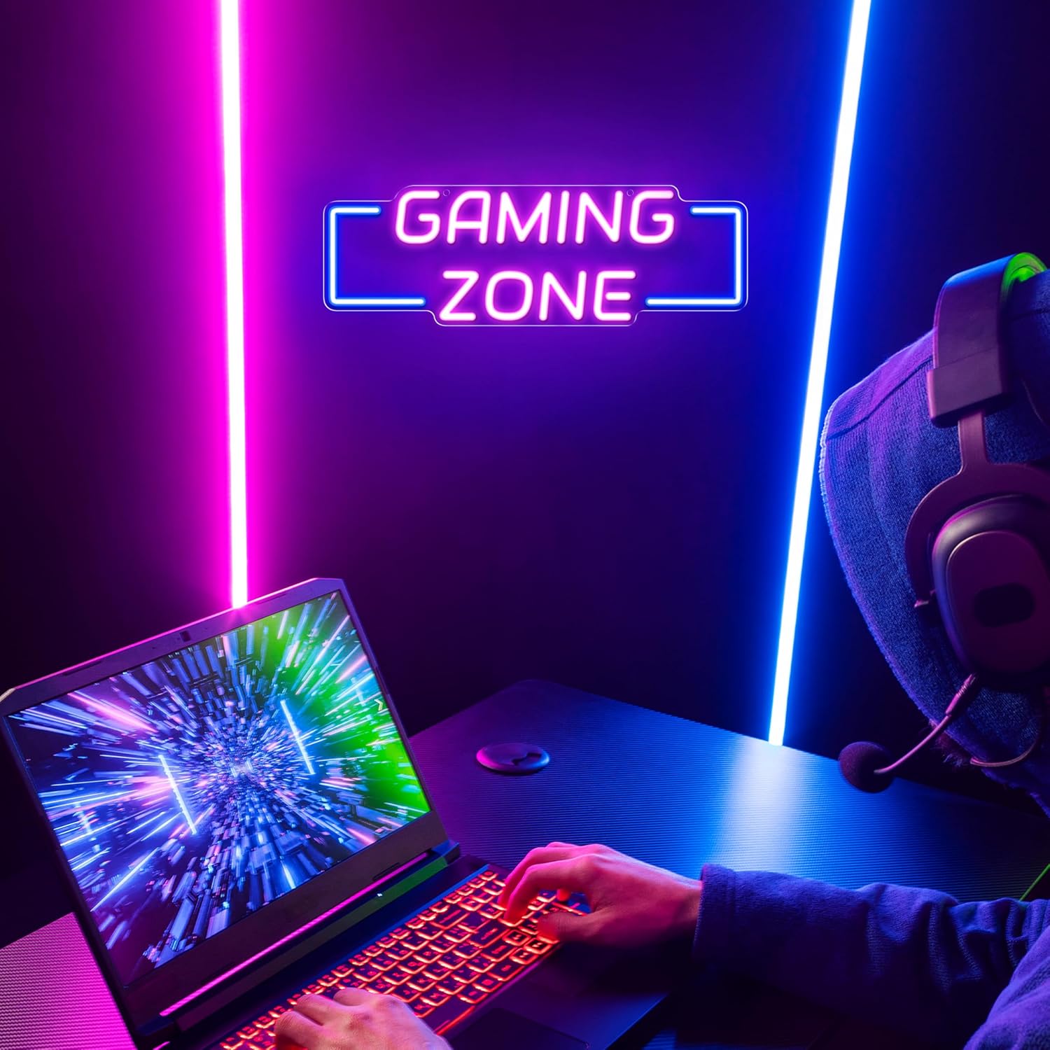 Neonowy Znak Gaming Zone, Lamp – Esports Gaming Room recenzja i cena