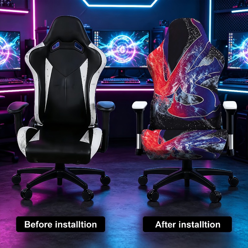 Elastyczny pokrowiec na fotel  – Esports Gaming Room recenzja i cena