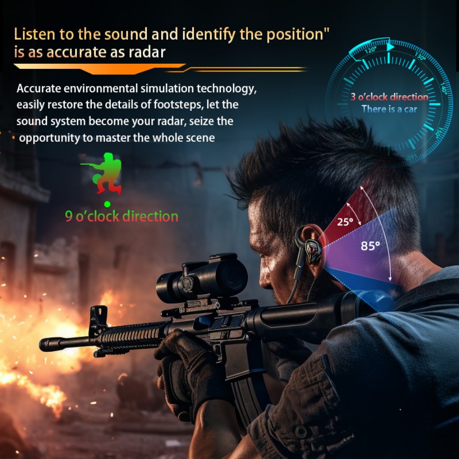Słuchawki douszne do gier e-sp – Esports Gaming Mobile recenzja i cena