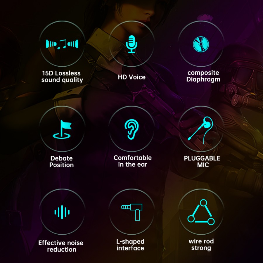 Słuchawki douszne do gier e-sp – Esports Gaming Mobile recenzja i cena