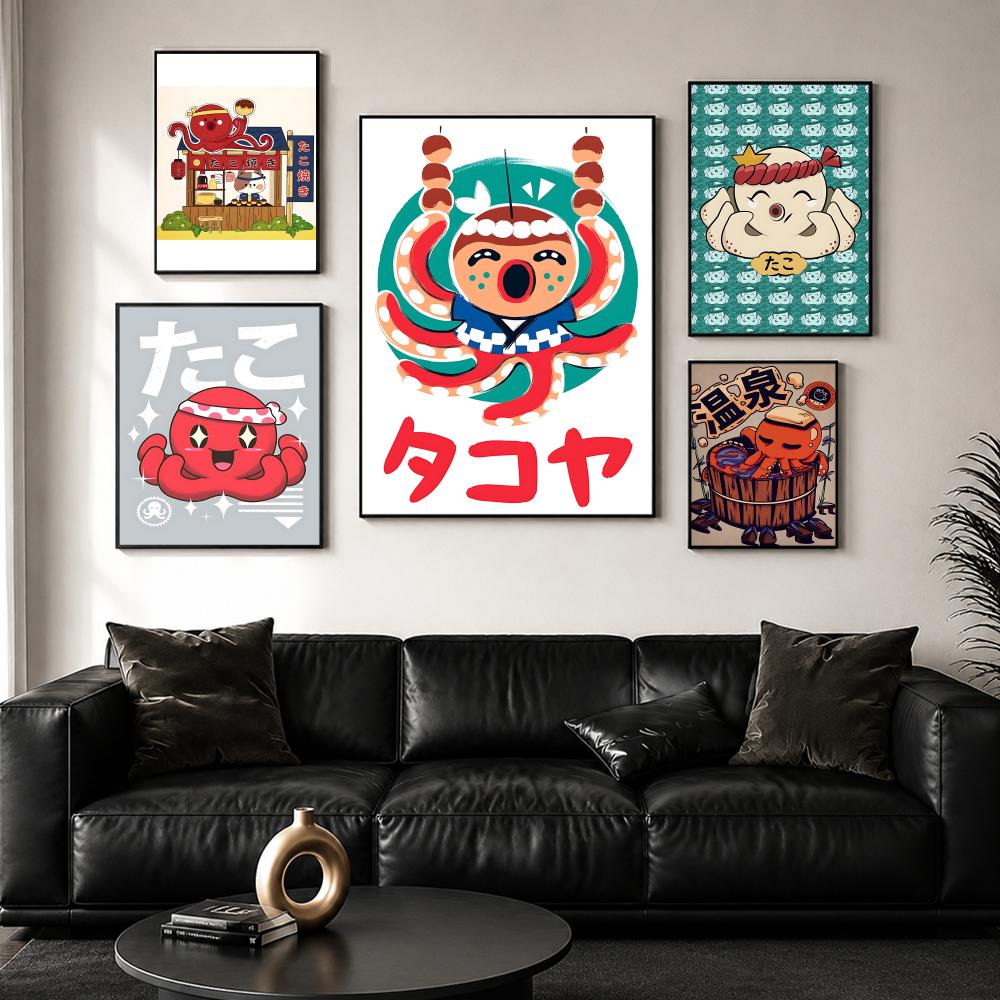 Uroczy plakat z takoyaki, samo – Esports Gaming Room recenzja i cena