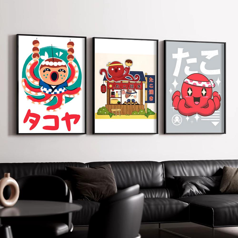 Uroczy plakat z takoyaki, samo – Esports Gaming Room recenzja i cena
