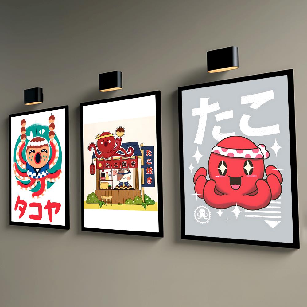 Uroczy plakat z takoyaki, samo – Esports Gaming Room recenzja i cena