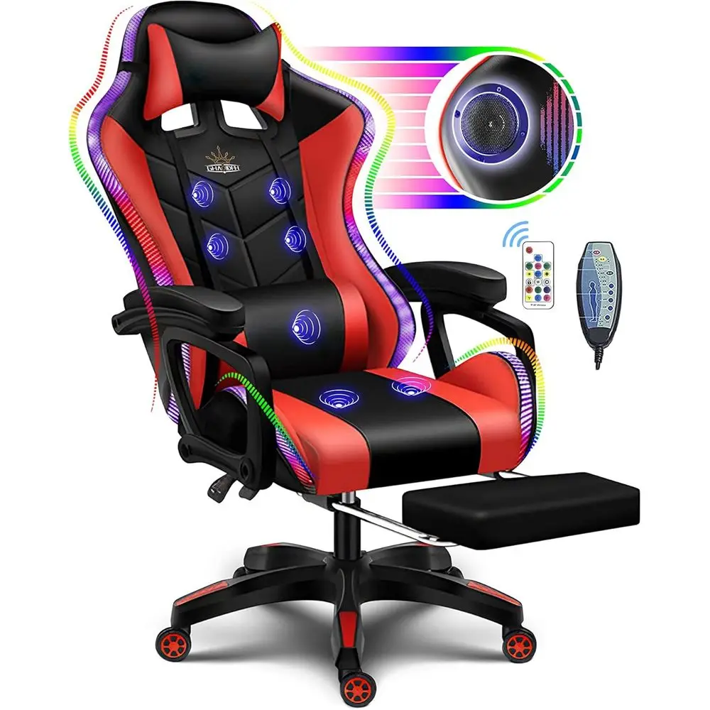 Ergonomiczne krzesło gamingowe – Rgb Gaming Chair recenzja i cena