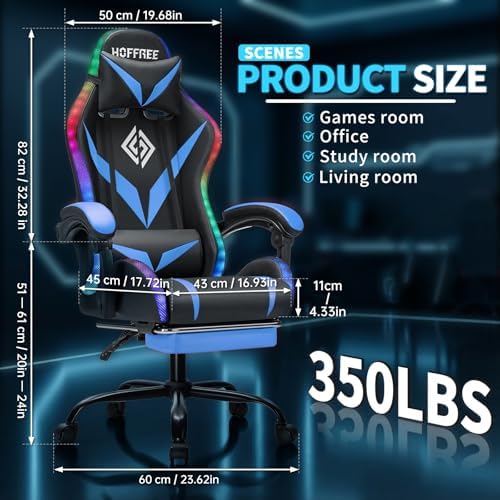 Krzesło gamingowe RGB z funkcj – Rgb Gaming Chair recenzja i cena