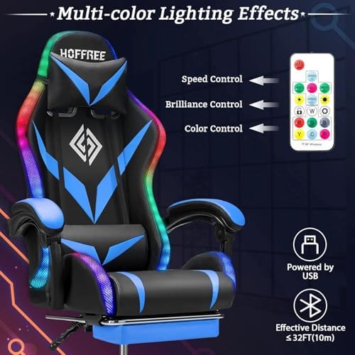 Krzesło gamingowe RGB z funkcj – Rgb Gaming Chair recenzja i cena