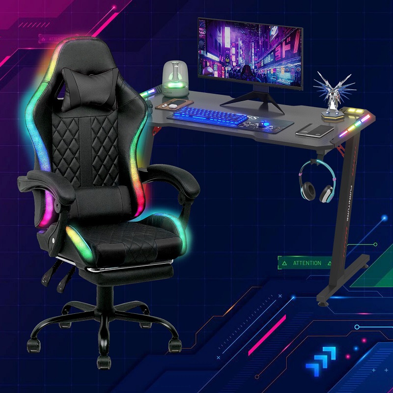 Hurtownia czarnych ergonomiczn – Rgb Gaming Chair recenzja i cena