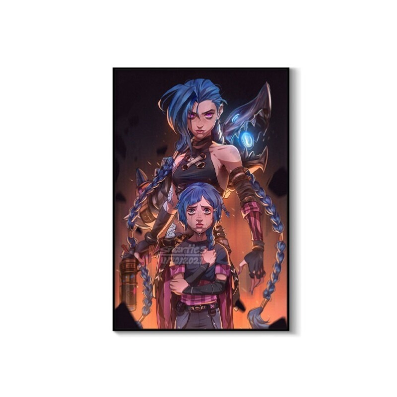 Arcane Jinx - Plakat z Bliska, – Esports Gaming Room recenzja i cena