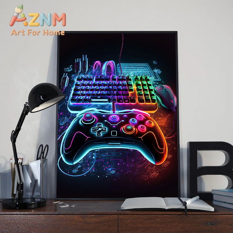 Nowoczesny neonowy pop-artowy  – Esports Gaming Room recenzja i cena