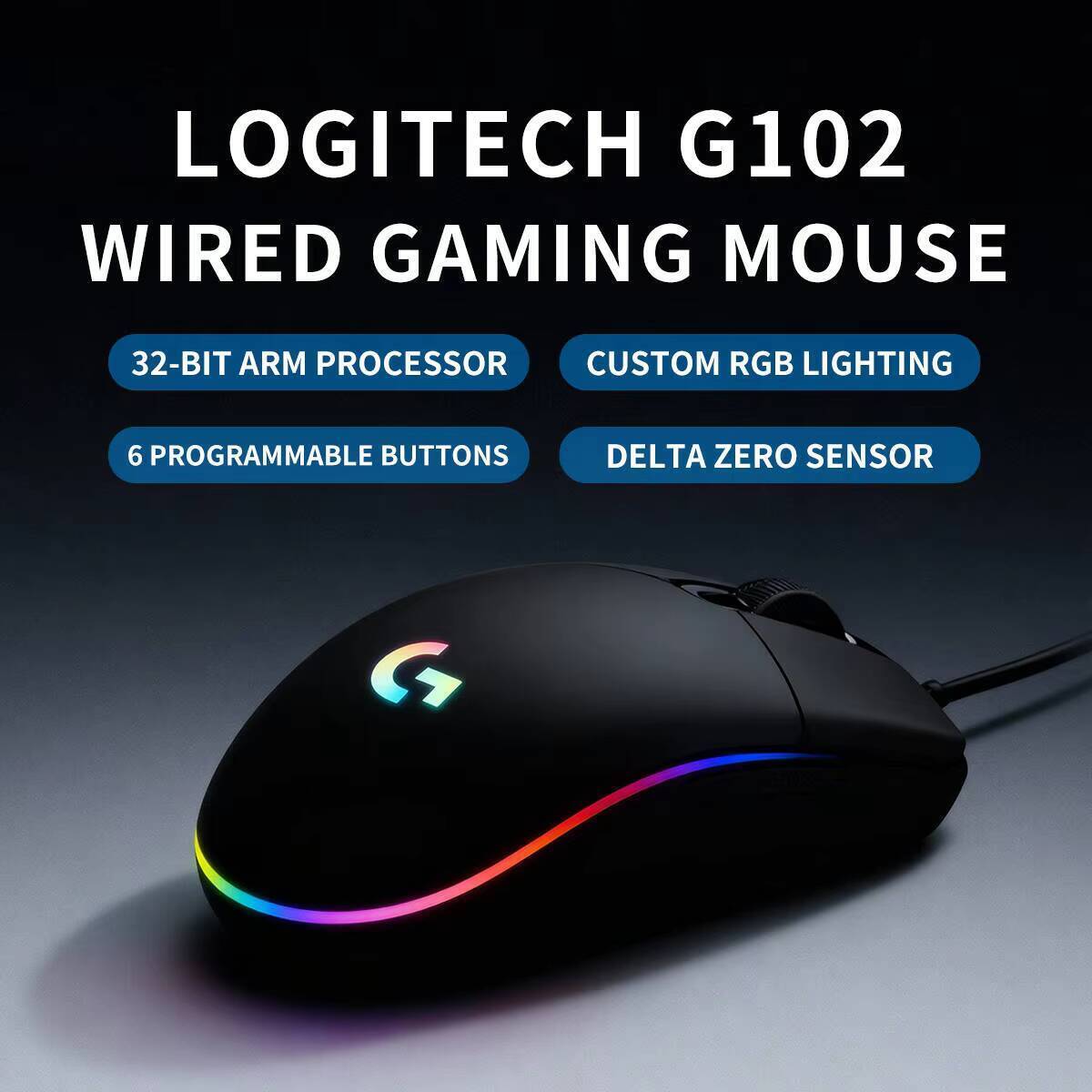 Mysz gamingowa Logitech G102,  – Esports Gaming Competition recenzja i cena