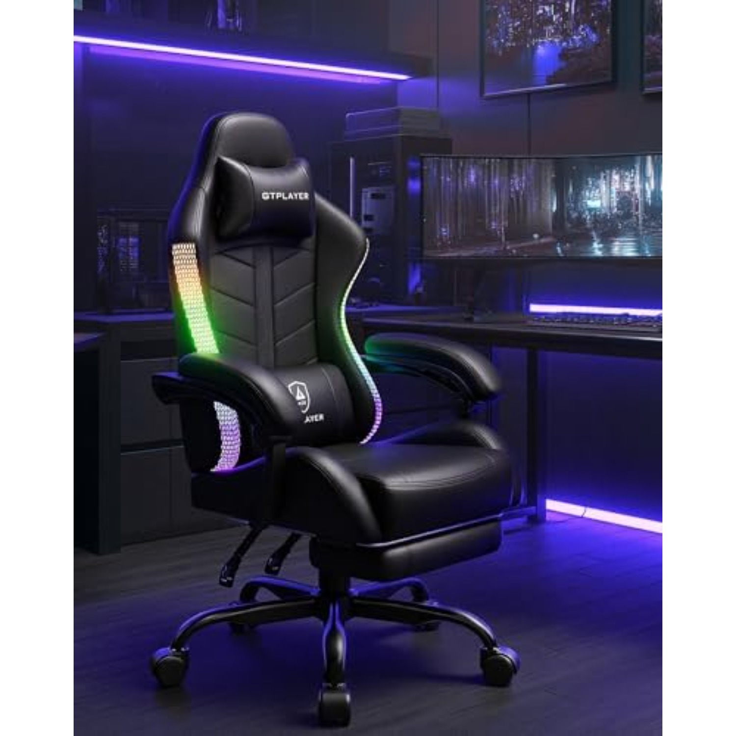 Krzesło gamingowe, krzesło do  – Rgb Gaming Chair recenzja i cena